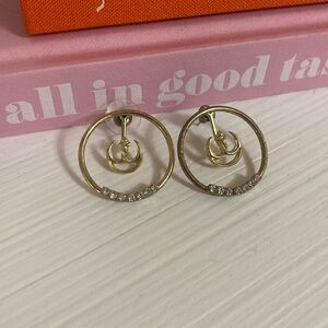 Gold Star Wars Resistance Emblem Earrings